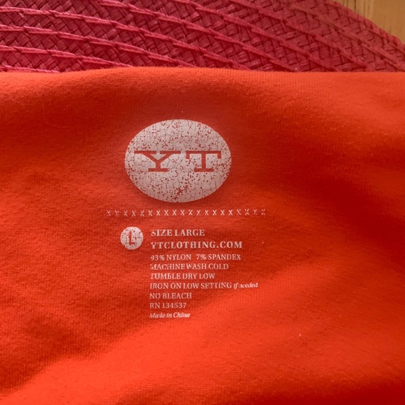 Love this top! Strapless bright orange. - Picture 3 of 3